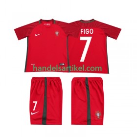 Portugal FIGO 7 2016 Retro Kinder Heim Trikotsatz Kurzarm